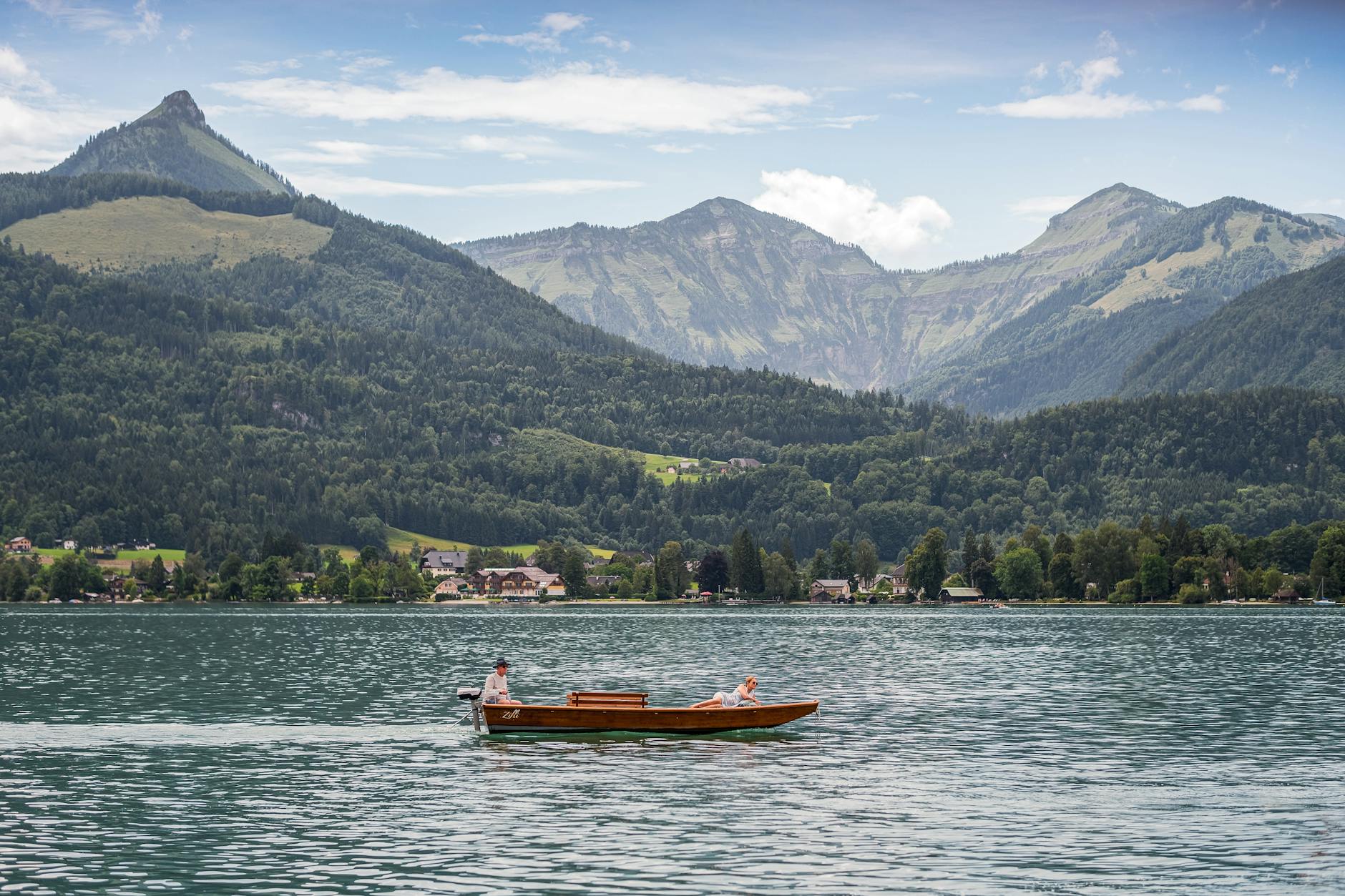 Bootsausflug auf dem Wolfgangsee
