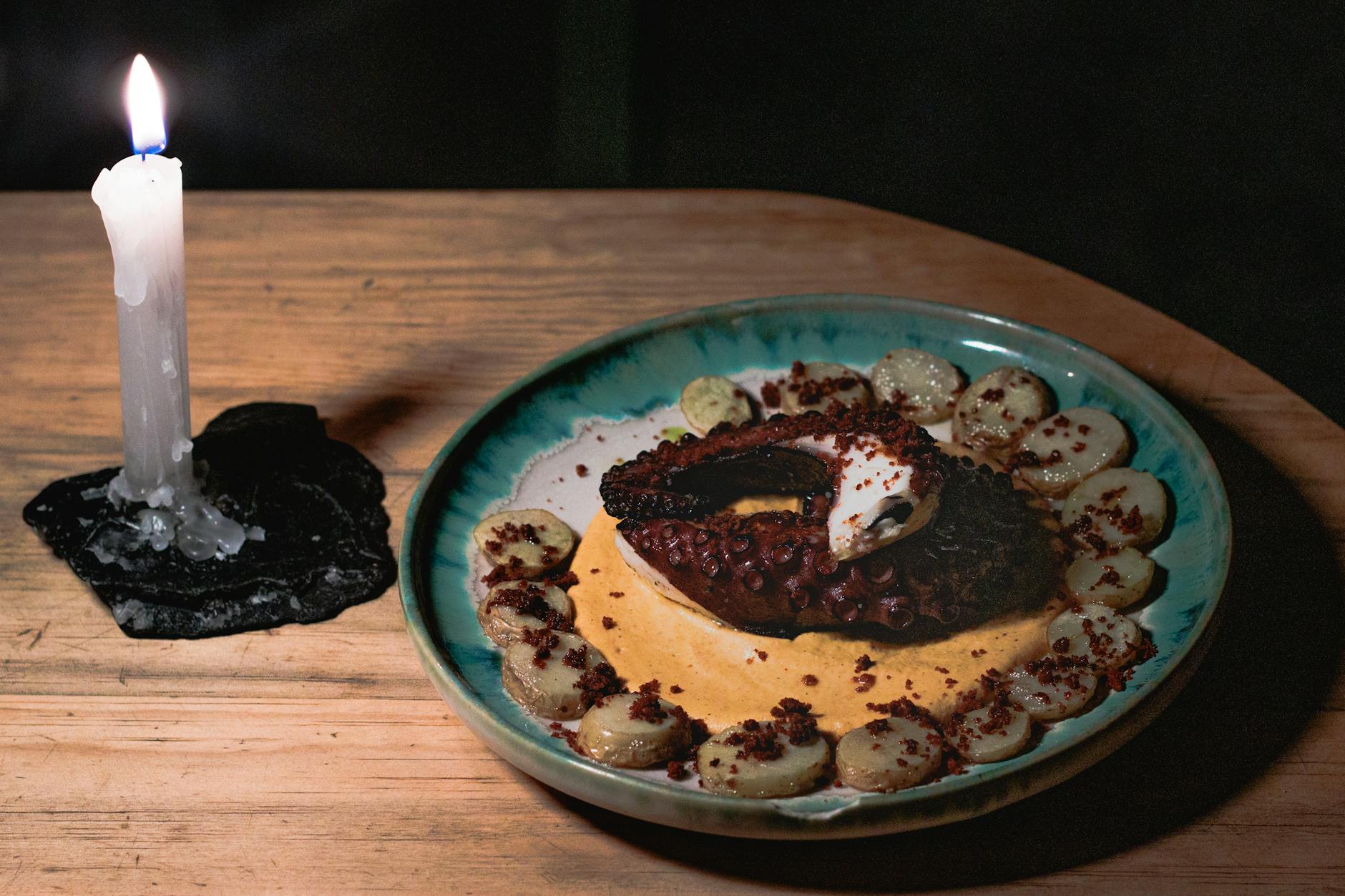 Kerzenlicht-Abendessen